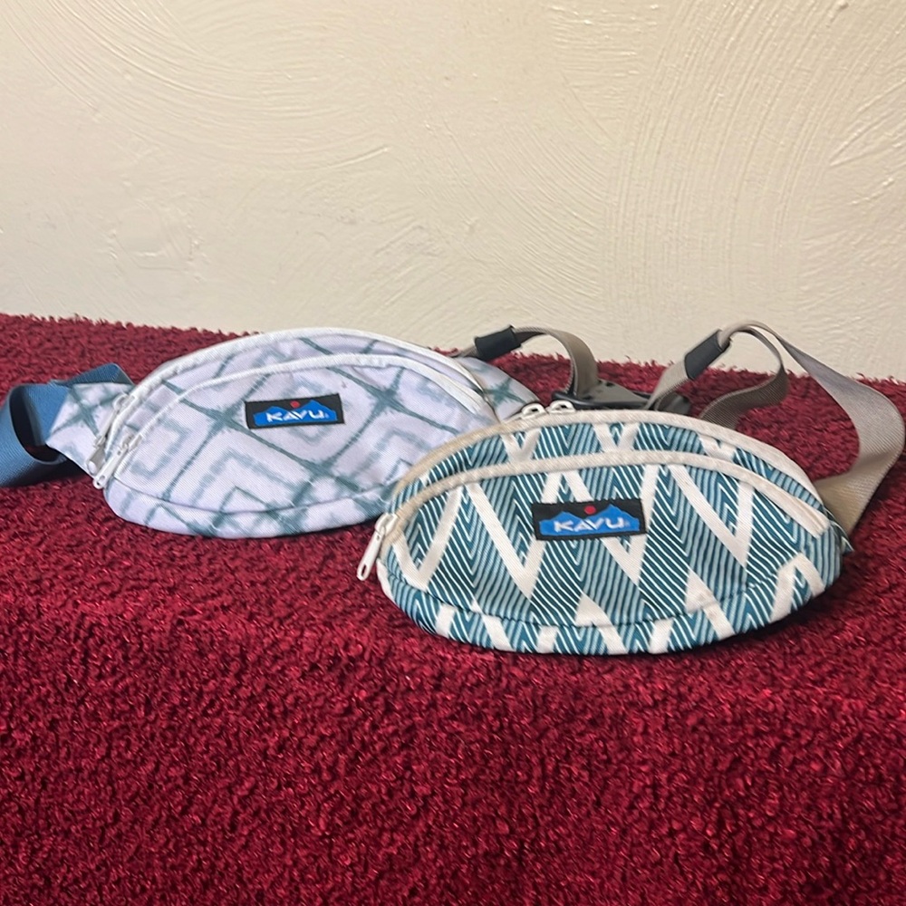 (2) Kavu fanny packs